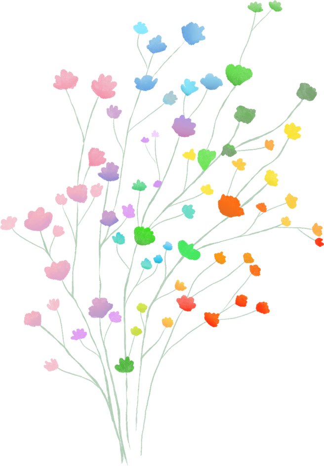 Colorful flower 1